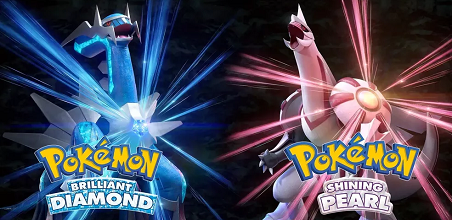 Picture of Pokemon Brilliant Diamond & Shinning Pearl logos
