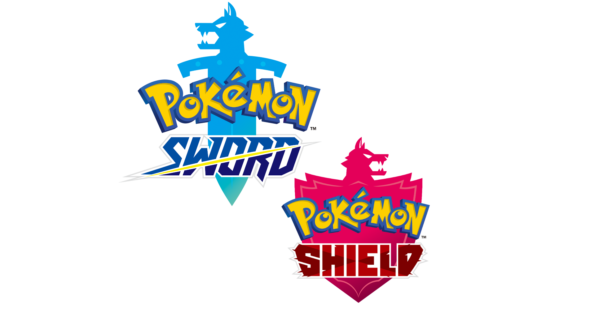 Picture of Pokemon Sword & Shield logos