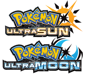Picture of Pokemon Ultra Sun & Ultra Moon logos